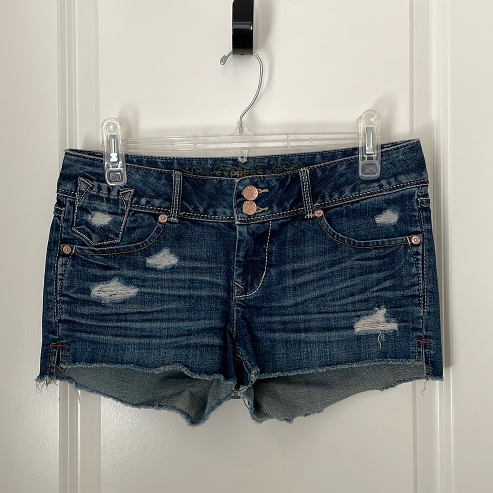 Express Cutoff Denim Shorts